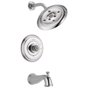 Delta Cassidy™: Monitor® 14 Series H2Okinetic® Tub & Shower Trim – Less Handle In Chrome