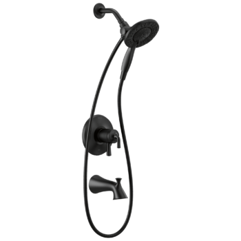Delta Kayra™: Monitor 17 Series Tub and Shower Trim In Matte Black