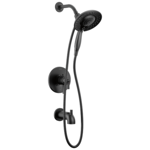 Delta SAYLOR™: Monitor® 17 Series Tub & Shower Trim with In2ition® In Matte Black