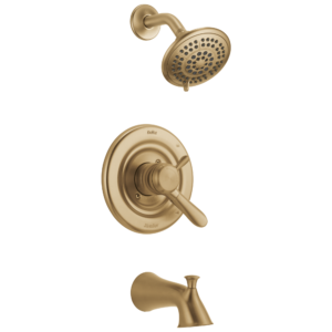 Delta Lahara®: Monitor® 17 Series Tub & Shower Trim In Champagne Bronze