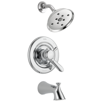 Delta Lahara®: Monitor® 17 Series H<sub>2</sub>Okinetic® Tub & Shower Trim In Chrome