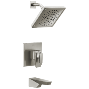 Delta Trillian™: 17 Series H2Okinetic Tub Shower Trim In Lumicoat Stainless