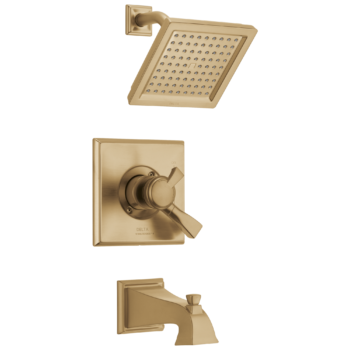 Delta Dryden™: Monitor® 17 Series Tub & Shower Trim In Champagne Bronze