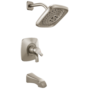 Delta Tesla®: Monitor® 17 Series H2Okinetic® Tub & Shower Trim In Stainless