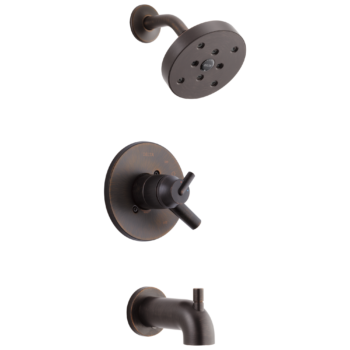 Delta Trinsic®: Monitor® 17 Series H<sub>2</sub>Okinetic® Tub & Shower Trim In Venetian Bronze
