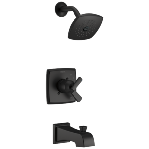 Delta Ashlyn®: Monitor® 17 Series Tub and Shower Trim In Matte Black