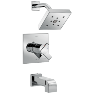 Delta Ara®: Monitor® 17 Series H2Okinetic® Tub & Shower Trim In Chrome