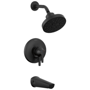 Delta Galeon™: 17S Tub Shower Trim with H2OKinetic In Matte Black