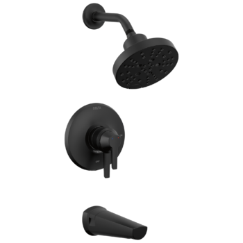 Delta Galeon™: 17S Tub Shower Trim with H2OKinetic In Matte Black