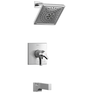 Delta Zura®: Monitor® 17 Series H2Okinetic® Tub & Shower Trim In Chrome