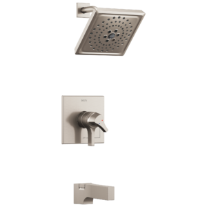 Delta Zura®: Monitor® 17 Series H2Okinetic® Tub & Shower Trim In Stainless