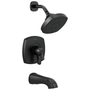 Delta Stryke®: 17 Series Tub and Shower Only In Matte Black