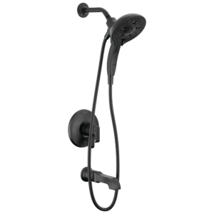 Delta Tetra™: 17 Series Tub Shower Trim In Matte Black