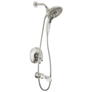 Delta Tetra™: 17 Series Tub Shower Trim In Lumicoat Stainless