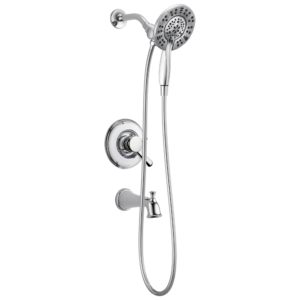 Delta Linden™: Monitor® 17 Series Tub and Shower Trim with In2ition® Two-in-One Shower In Chrome