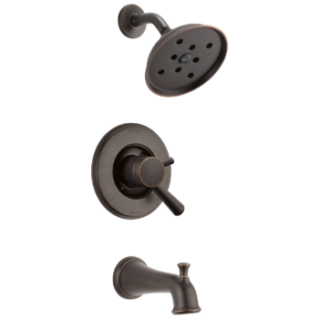 Delta Linden™: Monitor® 17 Series Traditiol H<sub>2</sub>Okinetic® Tub & Shower Trim In Venetian Bronze