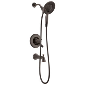 Delta Linden™: Monitor® 17 Series Tub and Shower Trim with In2ition® Two-in-One Shower In Venetian Bronze