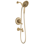 Delta Linden™: Monitor® 17 Series Tub & Shower Trim with In2ition® In Champagne Bronze