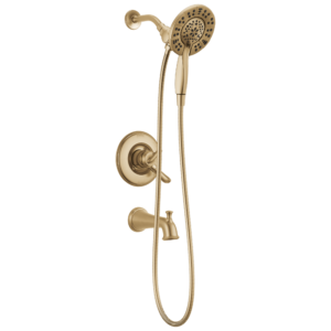 Delta Linden™: Monitor® 17 Series Tub & Shower Trim with In2ition® In Champagne Bronze