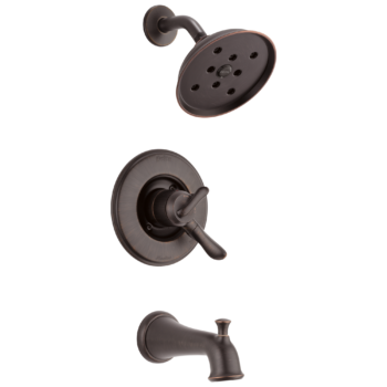 Delta Linden™: Monitor® 17 Series H<sub>2</sub>Okinetic® Tub & Shower Trim In Venetian Bronze