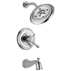 Delta Cassidy™: Monitor® 17 Series H2Okinetic® Tub & Shower Trim In Chrome