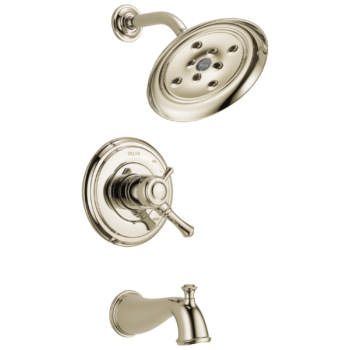 Delta Cassidy™: Monitor® 17 Series H<sub>2</sub>Okinetic® Tub & Shower Trim In Polished Nickel