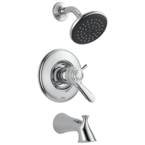 Delta Lahara®: TempAssure® 17T Series Tub & Shower Trim In Chrome