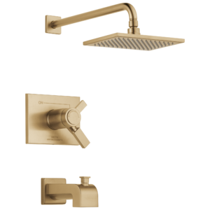 Delta Vero®: TempAssure® 17T Series Tub & Shower Trim In Champagne Bronze