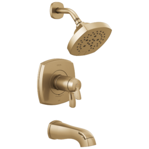 Delta Stryke®: 17 Thermostatic Tub and Shower Only In Champagne Bronze