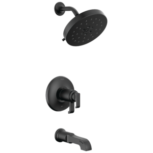 Delta Tetra™: 17T Series Tub Shower Trim In Matte Black