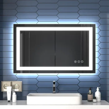 Apex 40" W x 24" H LED Anti-Fog Mirror