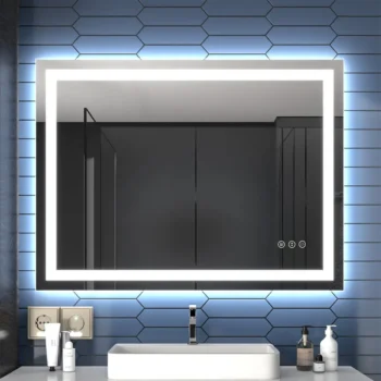 Apex 48" W x 36" H LED Anti-Fog Mirror