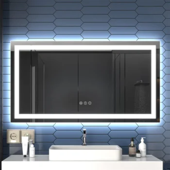 Apex 55" W x 30" H LED Anti-Fog Mirror