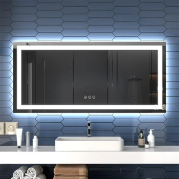 Apex 60" W x 28" H LED Anti-Fog Mirror