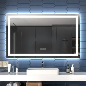 Apex 60″ W x 36″ H LED Anti-Fog Mirror