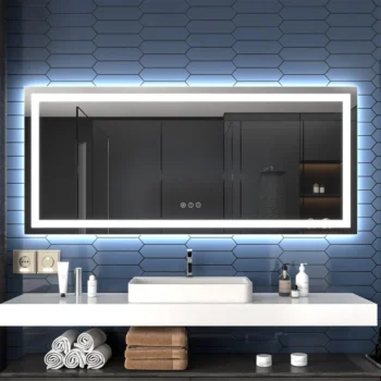 Apex 72" W x 32" H LED Anti-Fog Mirror