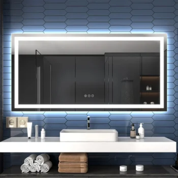 Apex 72" W x 36" H LED Anti-Fog Mirror