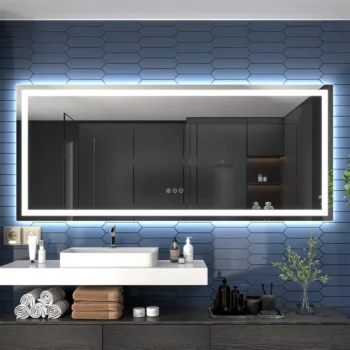 Apex 88" W x 38" H LED Anti-Fog Mirror