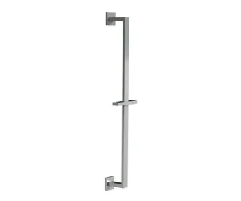 Mountain Plumbing Wall Mounted Shower Rail - Rectangular In Brushed Nickel