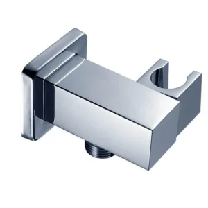 Mountain Plumbing Square Waterway Elbow with Adjustable Handshower Holder In Oil Rubbed Bronze