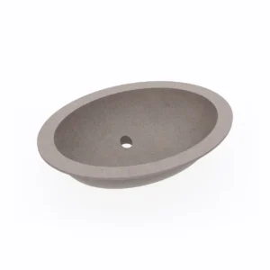 13 x 19 Swanstone Undermount Single Bowl Sink in Clay