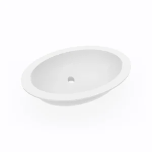 13 x 19 Swanstone Undermount Single Bowl Sink in White