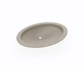 13 x 19 Swanstone Undermount Single Bowl Sink in Limestone