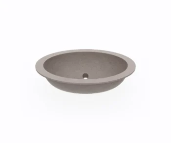 13 x 19 Swanstone Undermount Single Bowl Sink in Clay - Image 2