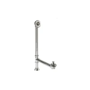 Mountain Plumbing Clawfoot Style Bath Waste & Overflow with Lift & Turn Trim Kit (Brass Body) In Antique Brass