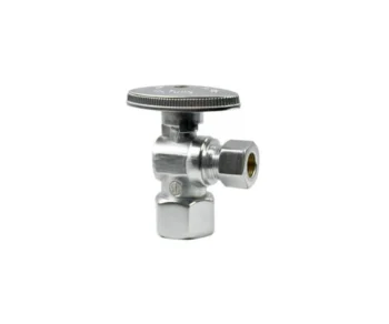 Mountain Plumbing Brass Oval Handle with 1/4 Turn Ball Valve - Lead Free - Angle (1/2" Female IPS) In Venetian Bronze