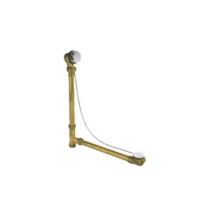 Mountain Plumbing Clawfoot Style Bath Waste & Overflow with EZ-Click™ Trim Kit (Brass Body)  In Antique Brass