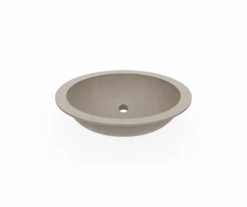 13 x 16 Swanstone Undermount Single Bowl Sink in Limestone - Image 2