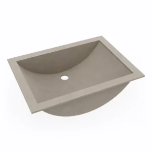 13 x 19 Swanstone Undermount Single Bowl Sink in Limestone