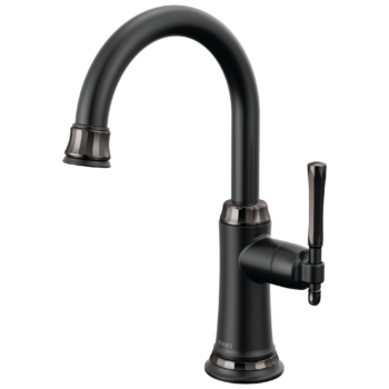 Brizo The Tulham™ Kitchen Collection by Brizo®: Beverage Faucet In Matte Black / Brilliance Black Onyx